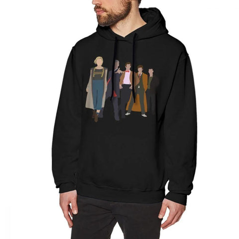 All Five Modern Doctors - Doctor Who Hoodie