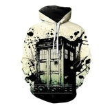 Dr Who 3D Printed Hoodies