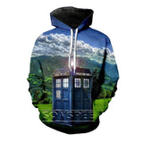 Dr Who 3D Printed Hoodies