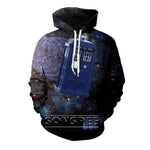 Dr Who 3D Printed Hoodies