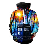 Dr Who 3D Printed Hoodies