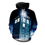 Dr Who 3D Printed Hoodies