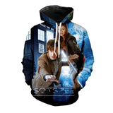 Dr Who 3D Printed Hoodies