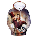 Dr Who Long Sleeve Hooded Shirt